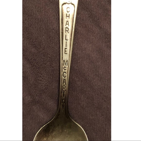 Charlie McCarthy Spoon- Duchess Silver Plate - Picture 2 of 6
